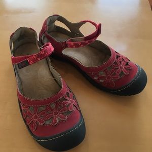 JBU sandals (red)